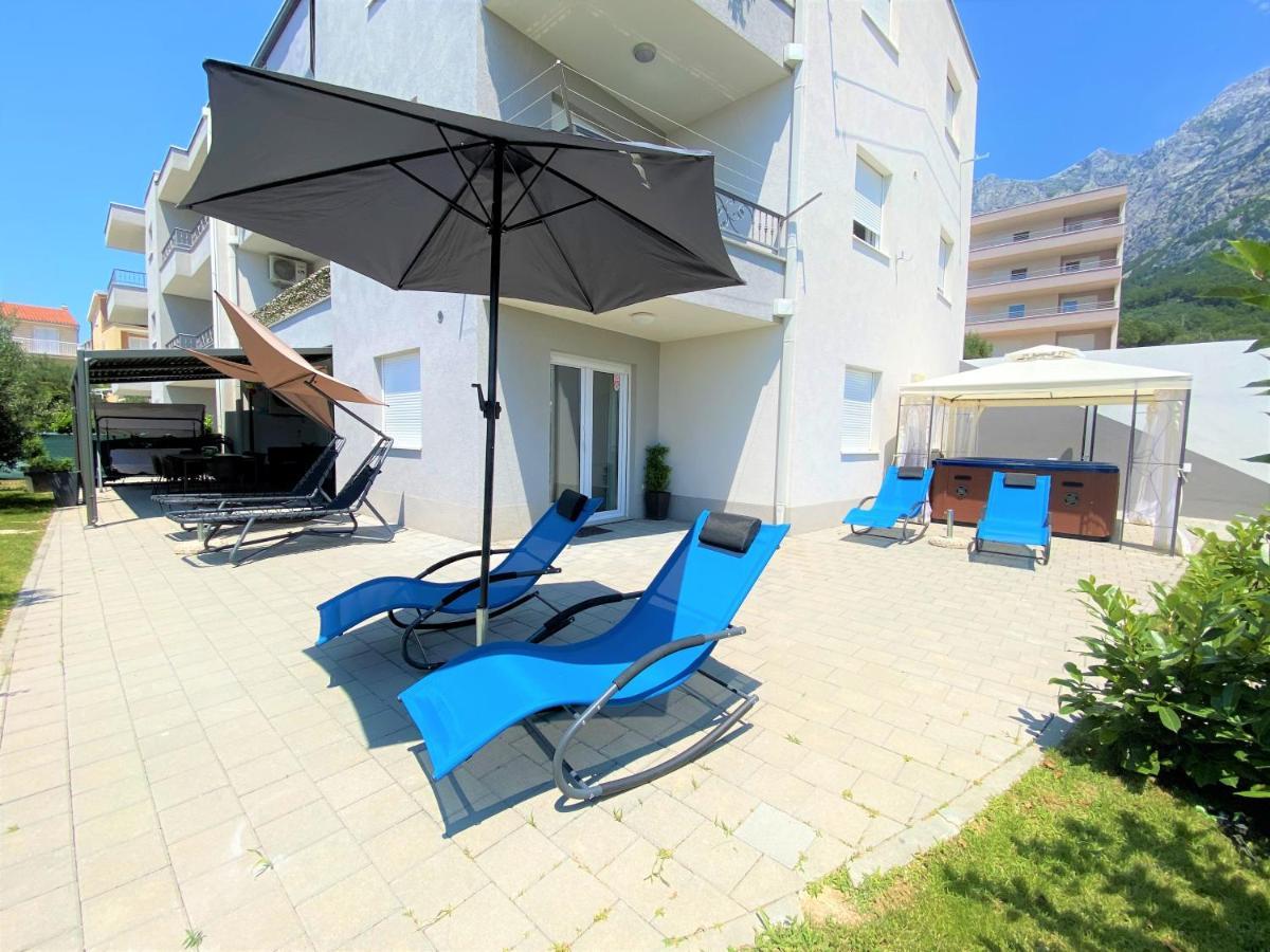 Lux Apartment Sea Shell With Jacuzzi マカルスカ エクステリア 写真